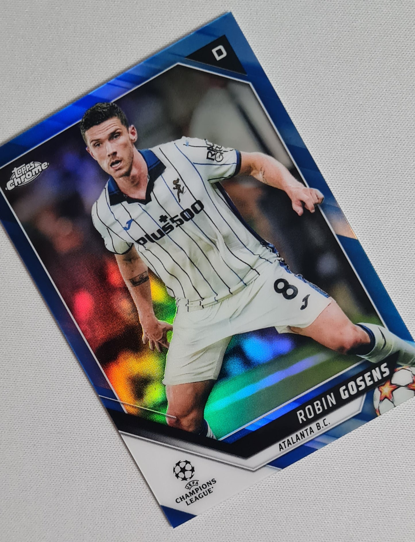 Robin Gosens - 2022 Topps Chrome Champions League Atalanta #92 /150 Blue