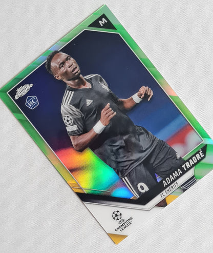 Adama Traore - 2022 Topps Chrome Champions League (RC) FC Sheriff #65 /99 Green