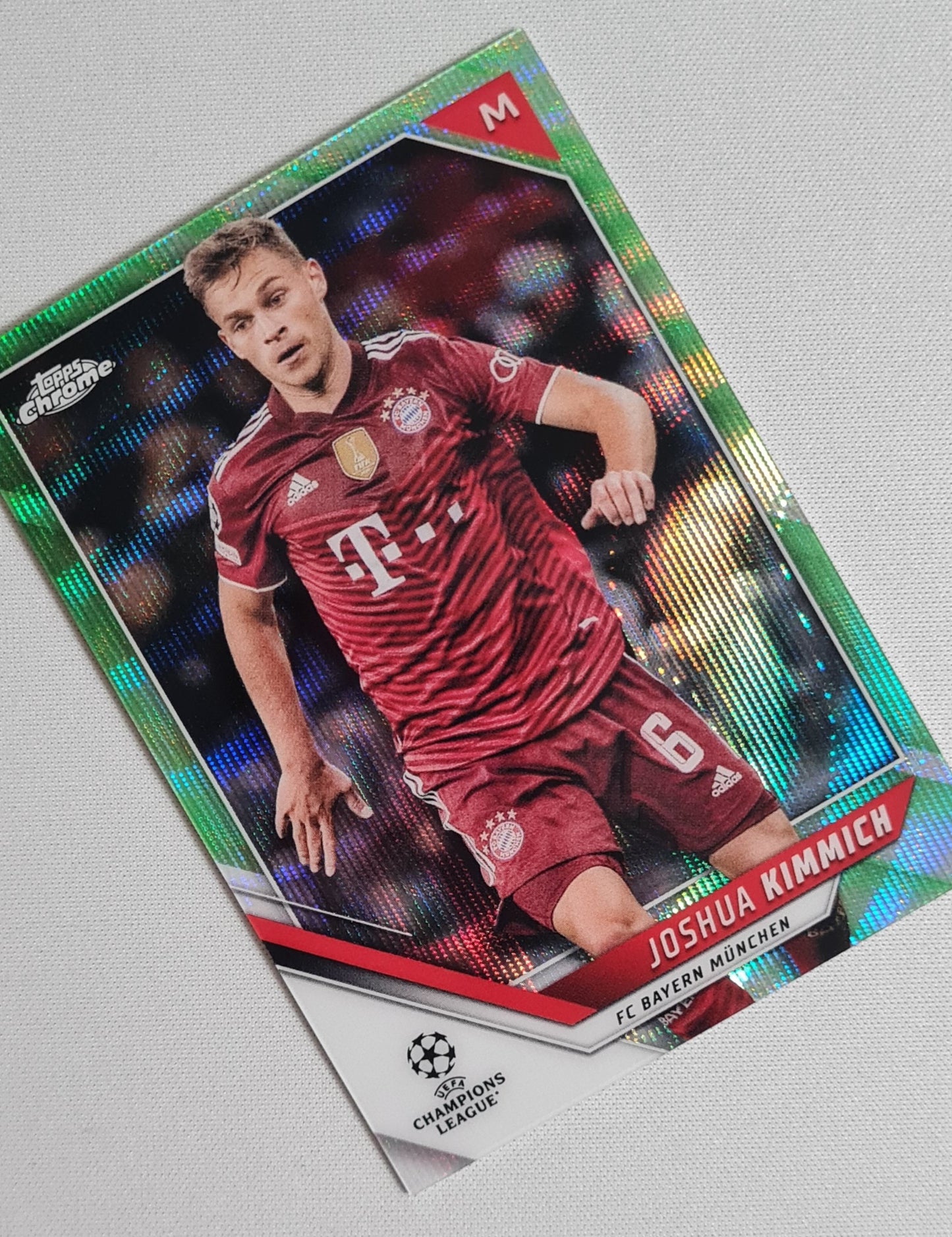 Joshua Kimmich - 2022 Topps Chrome Champions League FC Bayern Munchen #84 /99 Green