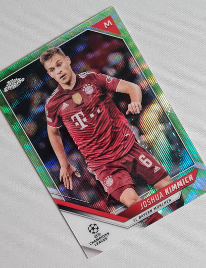 Joshua Kimmich - 2022 Topps Chrome Champions League FC Bayern Munchen #84 /99 Green
