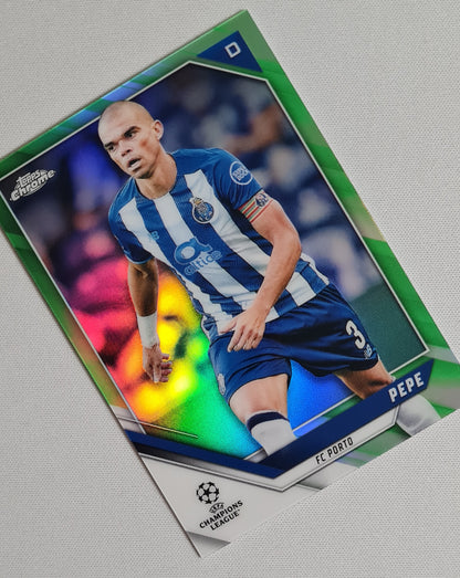 Pepe - 2022 Topps Chrome Champions League FC Porto #185 /99 Green