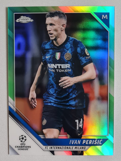 Ivan Perisic - 2022 Topps Chrome Champions League FC Internazionale Milano #158 /99 Green