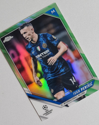 Ivan Perisic - 2022 Topps Chrome Champions League FC Internazionale Milano #158 /99 Green
