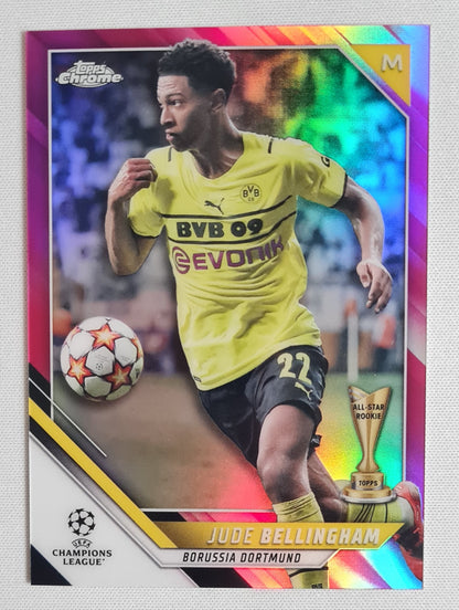 Jude Bellingham - 2022 Topps Chrome Champions League Borussia Dortmund #58 /175 Pink