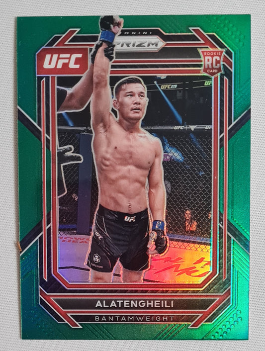 Alatengheili - 2023 Panini Prizm UFC Fighter (RC) #101 Green Refractor