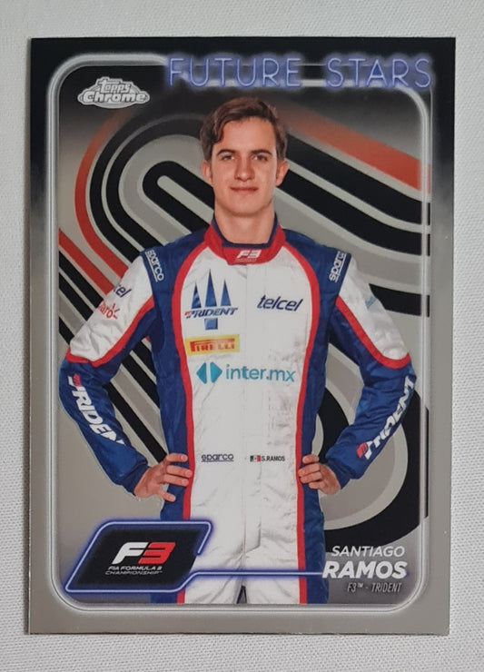 Santiago Ramos - 2024 Topps Chrome Racing Future Stars F3 #48