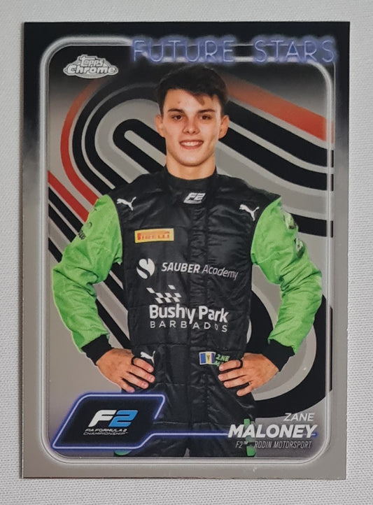 Zane Maloney - 2024 Topps Chrome Racing Future Stars F2 #25