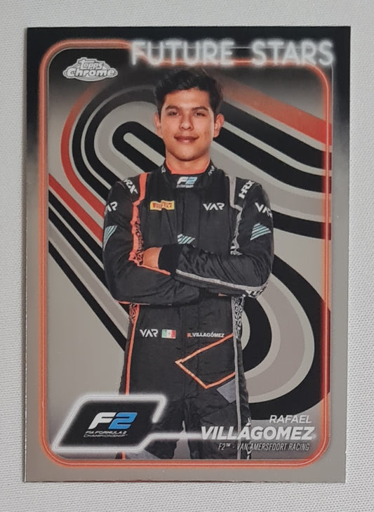 Rafael Villagomez - 2024 Topps Chrome Racing Future Stars F2 #40