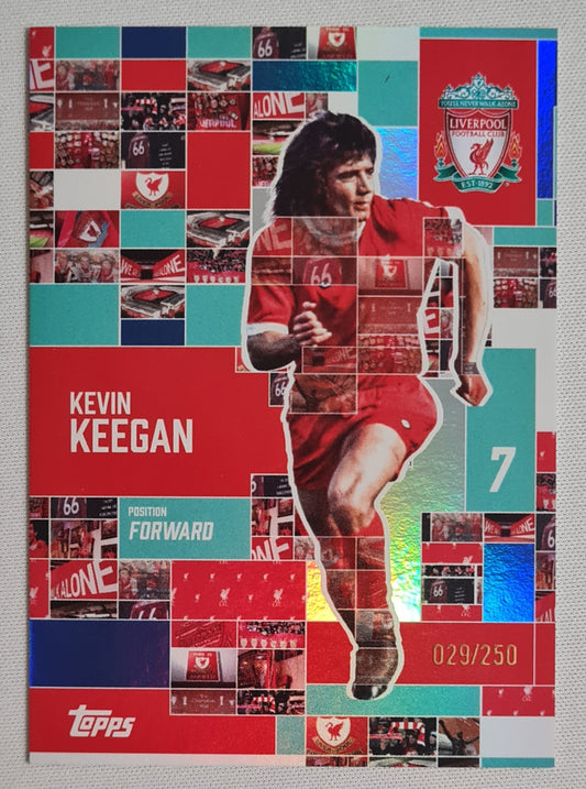 Kevin Keegan - 2024 Topps Official Club Product Liverpool F.C. #41 /250