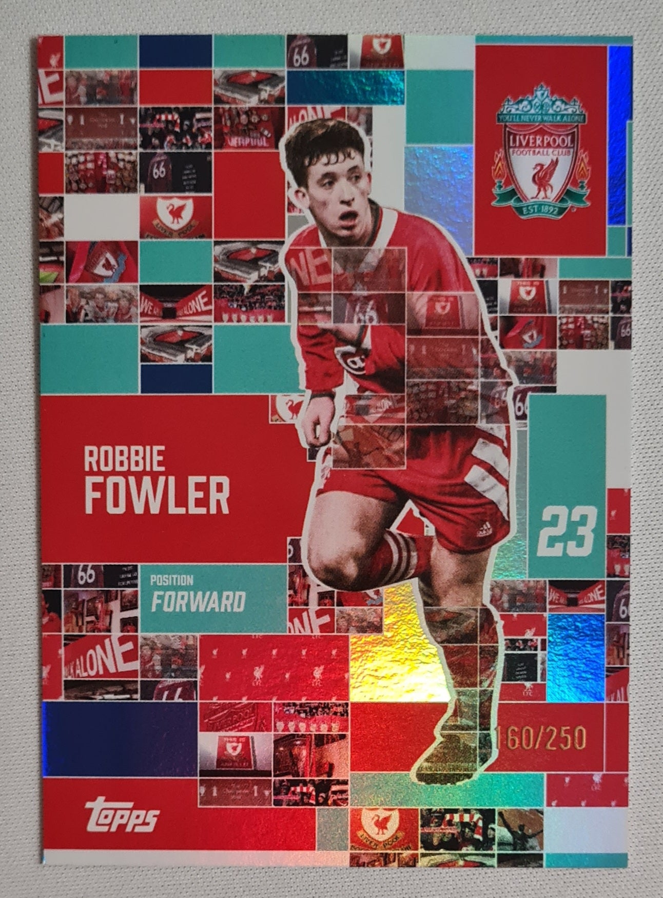 Robbie Fowler - 2024 Topps Official Club Product Liverpool F.C. #44 /250