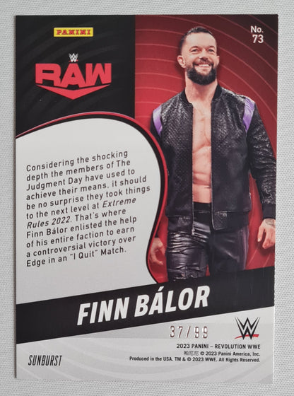 Finn Balor - 2023 Panini Revolution WWE RAW #73 /99
