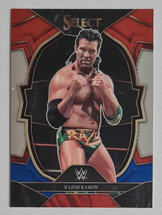 Razor Ramon - 2023 Panini Select WWE Legends #1 Concourse Red/White/Blue