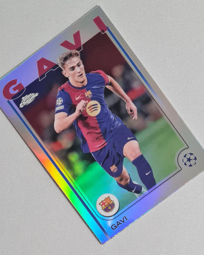 Gavi - 2025 Topps Chrome CL FC Barcelona #6 Refractor