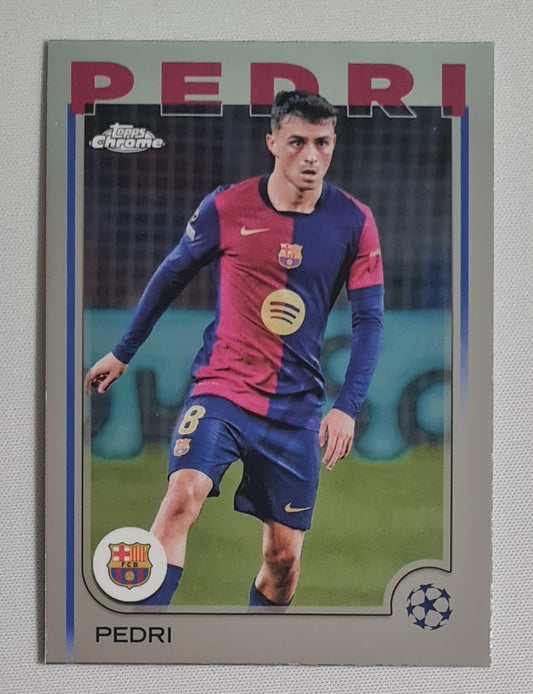 Pedri - 2025 Topps Chrome CL FC Barcelona #174