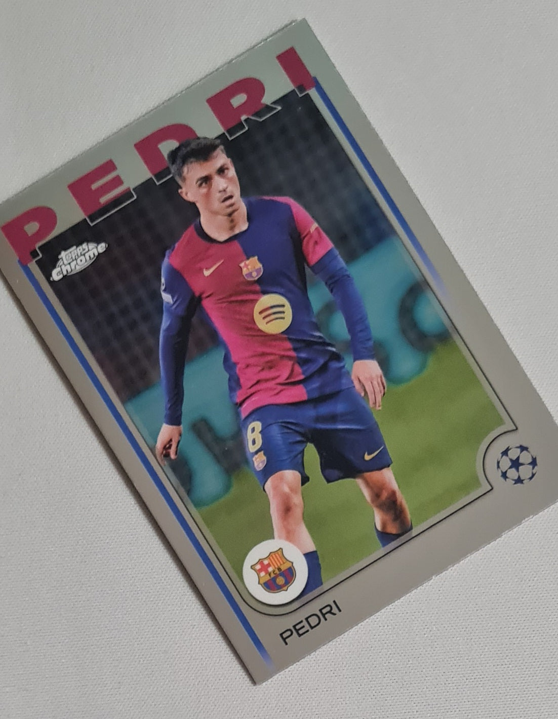 Pedri - 2025 Topps Chrome CL FC Barcelona #174