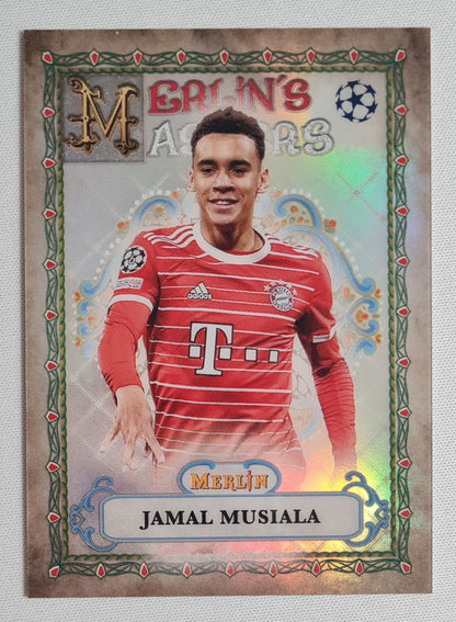 Jamal Musiala - 2023 Topps Merlin FC Bayern Munchen - Merlin's Masters #MM5