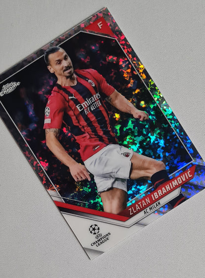 Zlatan Ibrahimovic - 2022 Topps Chrome ACM AC Milan CL #116 Speckle /275