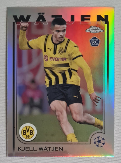 Kjell Watjen - 2025 Topps Chrome BVB 09 Borussia Dortmund #118 Refractor