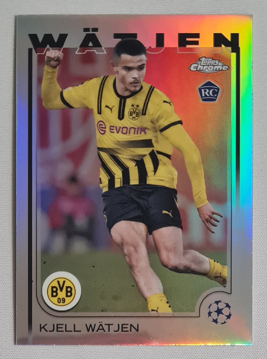 Kjell Watjen - 2025 Topps Chrome BVB 09 Borussia Dortmund #118 Refractor
