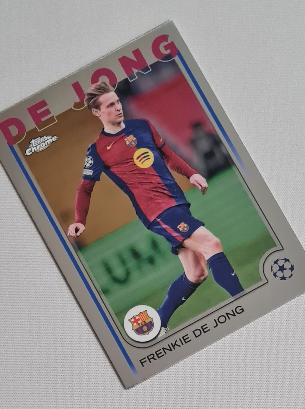 Frenkie de Jong - 2025 Topps Chrome FC Barcelona #172