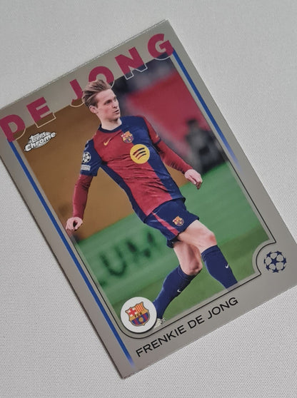 Frenkie de Jong - 2025 Topps Chrome FC Barcelona #172
