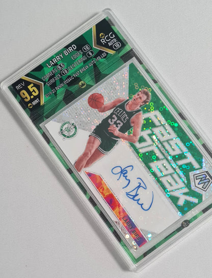 Larry Bird - 2019/20 Panini Mosaic Fast Break NBA Boston Celtics #FB-LBD /Auto RCG 9.5 MINT