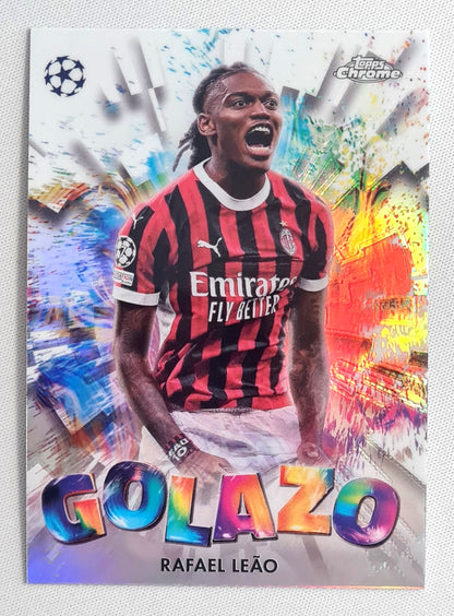 Rafael Leao - 2025 Topps Chrome Golazo AC Milan (CL) #GZ-10