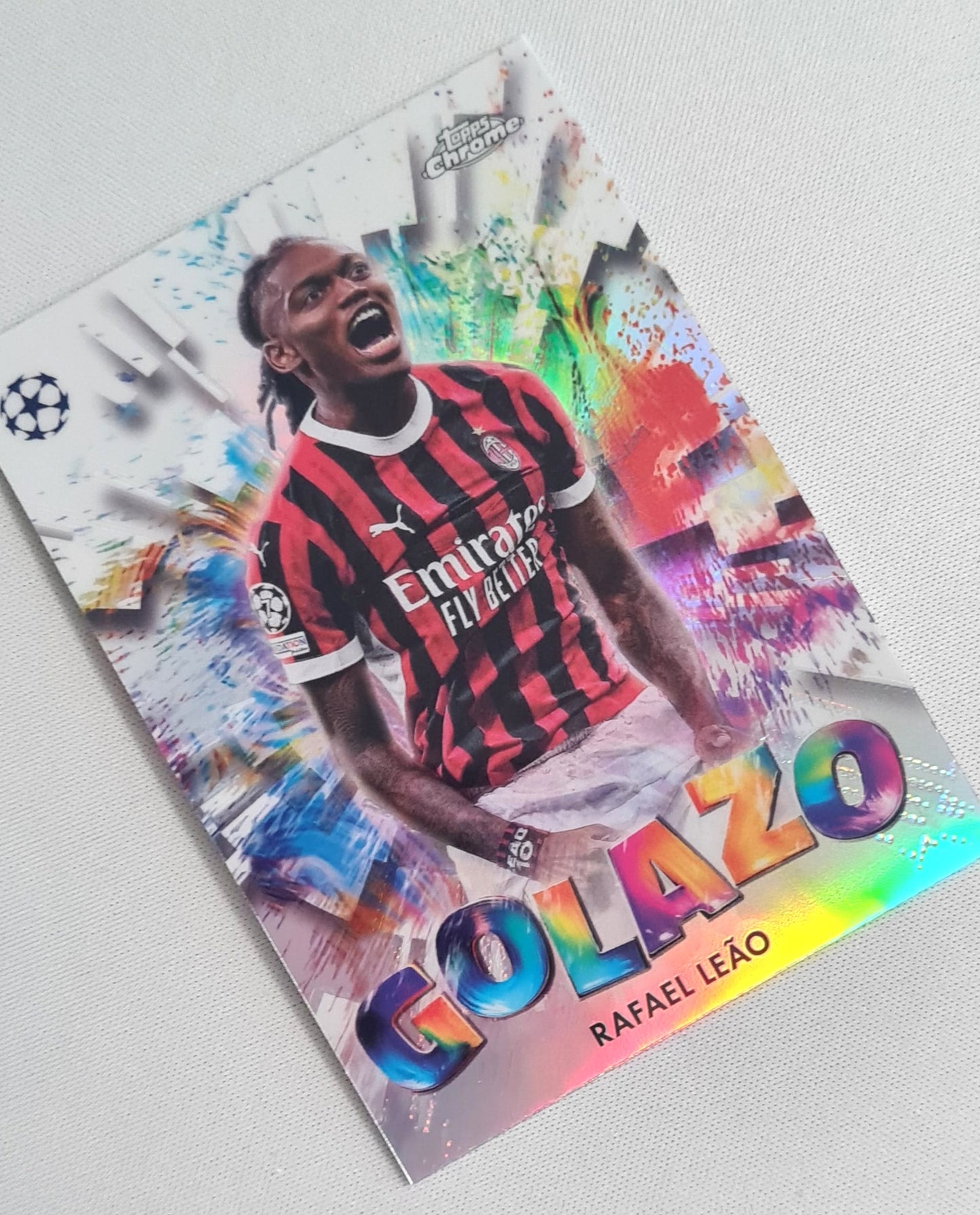 Rafael Leao - 2025 Topps Chrome Golazo AC Milan (CL) #GZ-10