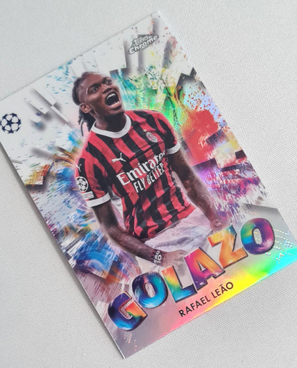 Rafael Leao - 2025 Topps Chrome Golazo AC Milan (CL) #GZ-10