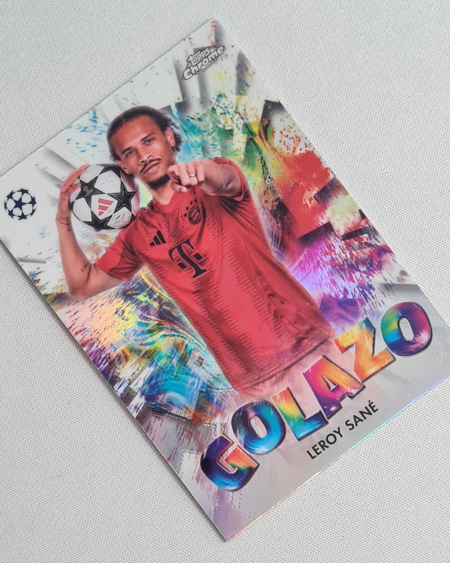 Leroy Sane - 2025 Topps Chrome Golazo FC Bayern Munchen (CL) #GZ-16