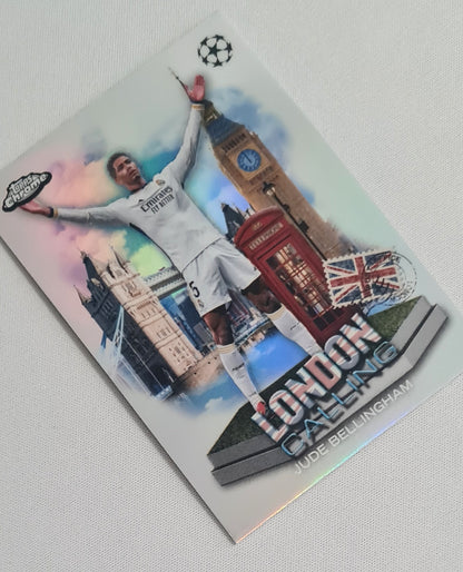 Jude Bellingham - 2024 Topps Chrome London Calling Real Madrid #LC-4 Refractor