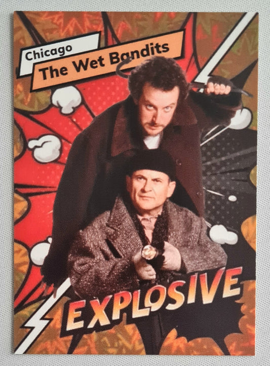 Harry & Marv - ElderboyO2 Sports Cards "The Wet Bandits" Chicago - EXPLOSIVE - Home Alone