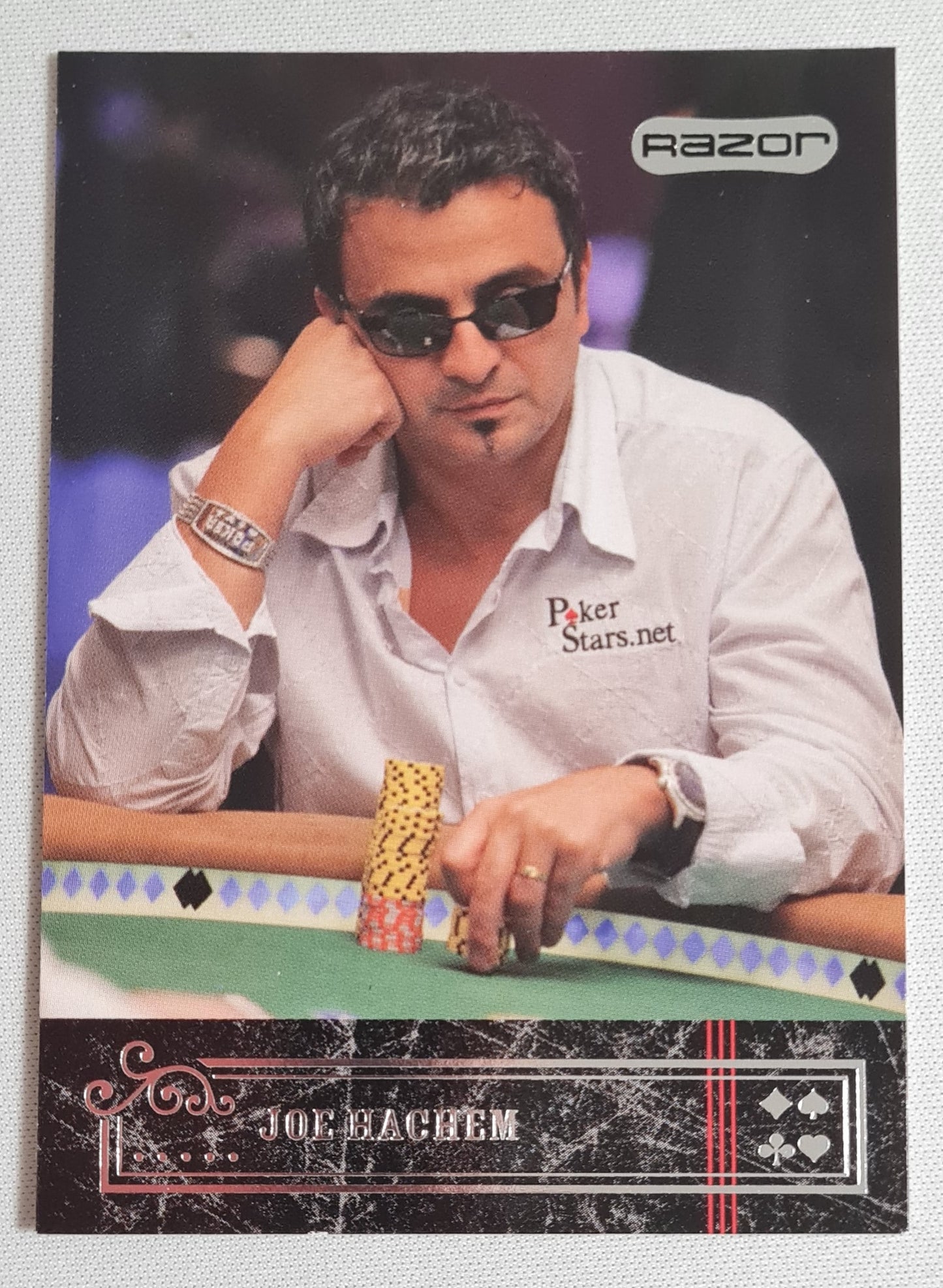 Poker Players Cards Lot (9 Cards) - 2006 Razor Entertainment Cards  WPT Stars