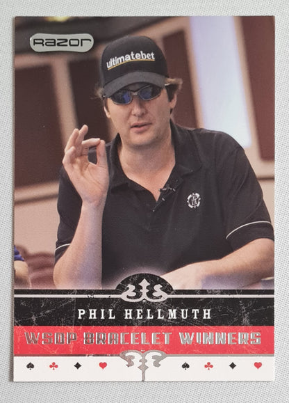 Phil Hellmuth - 2006 Razor Entertainment WSOP Bracelet Winners #63