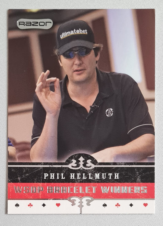 Phil Hellmuth - 2006 Razor Entertainment WSOP Bracelet Winners #63