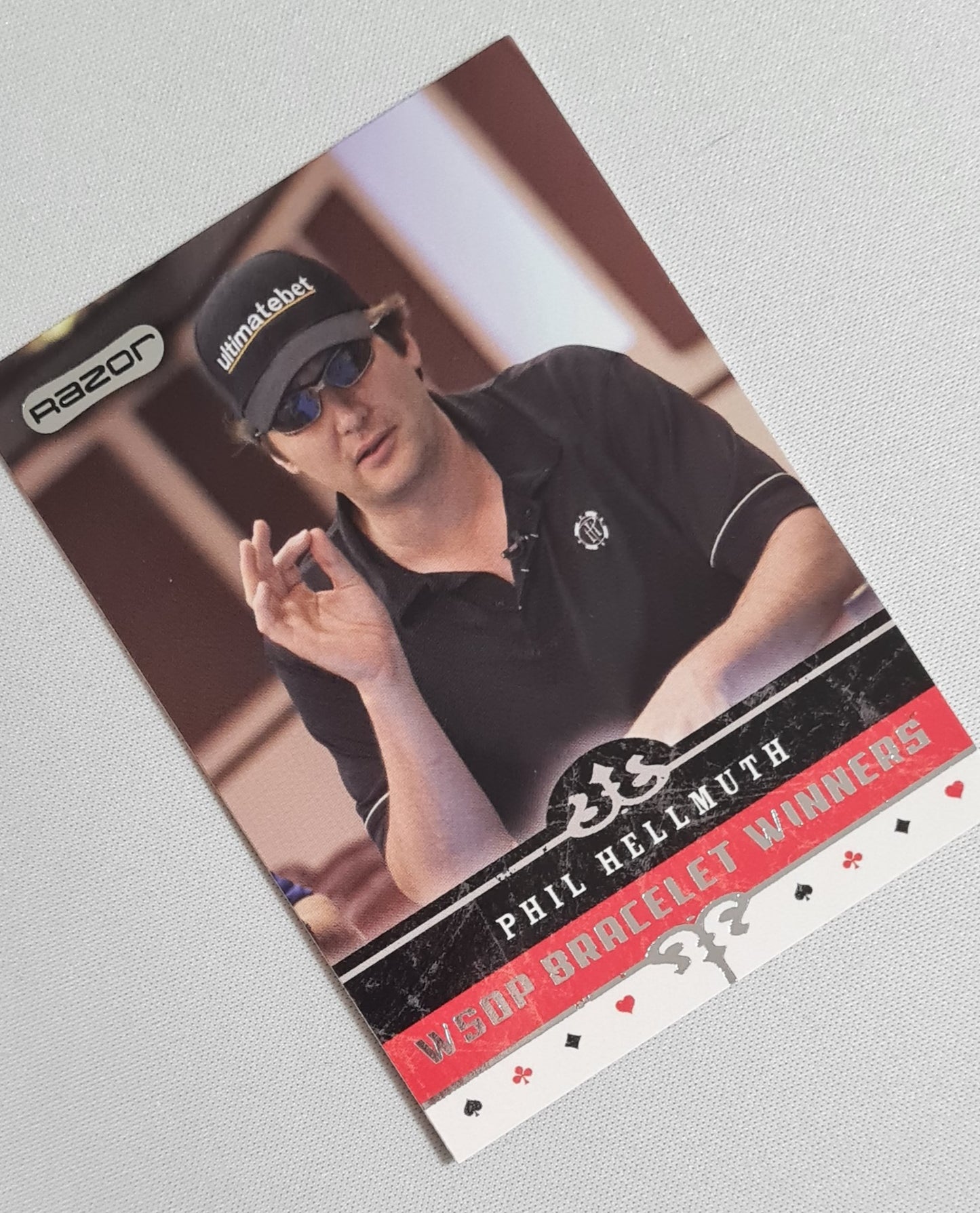 Phil Hellmuth - 2006 Razor Entertainment WSOP Bracelet Winners #63