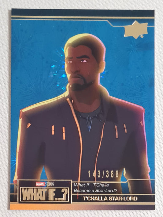 T'Challa Star-Lord - 2023 Upper Deck Marvel Studios What If...? #35 /388
