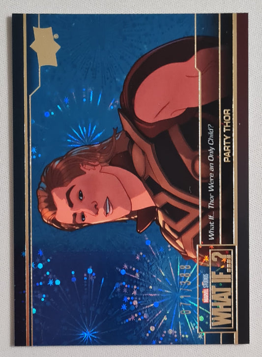 Party Thor - 2023 Upper Deck Marvel Studios What If...? #41 /388