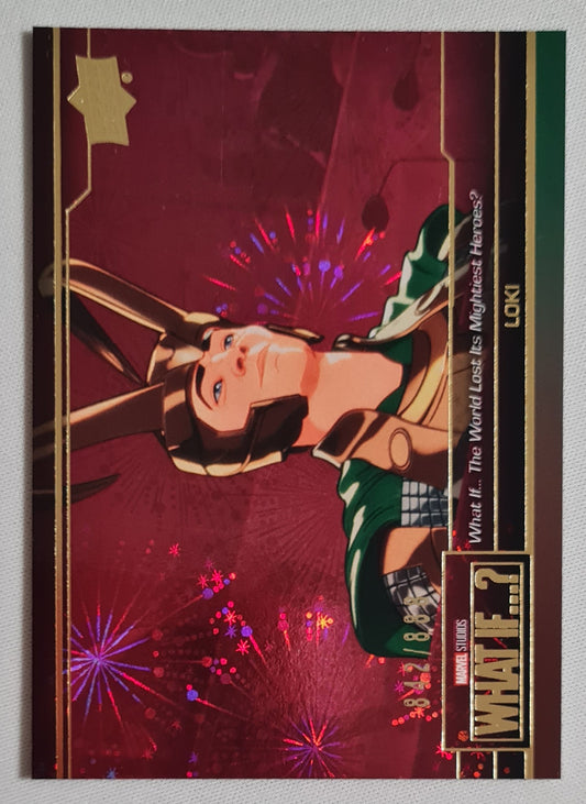 Loki - 2023 Upper Deck Marvel Studios What If...? #17 /888
