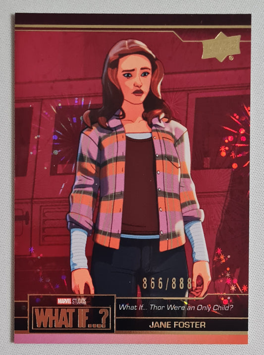 Jane Foster - 2023 Upper Deck Marvel Studios What If...? #16 /888