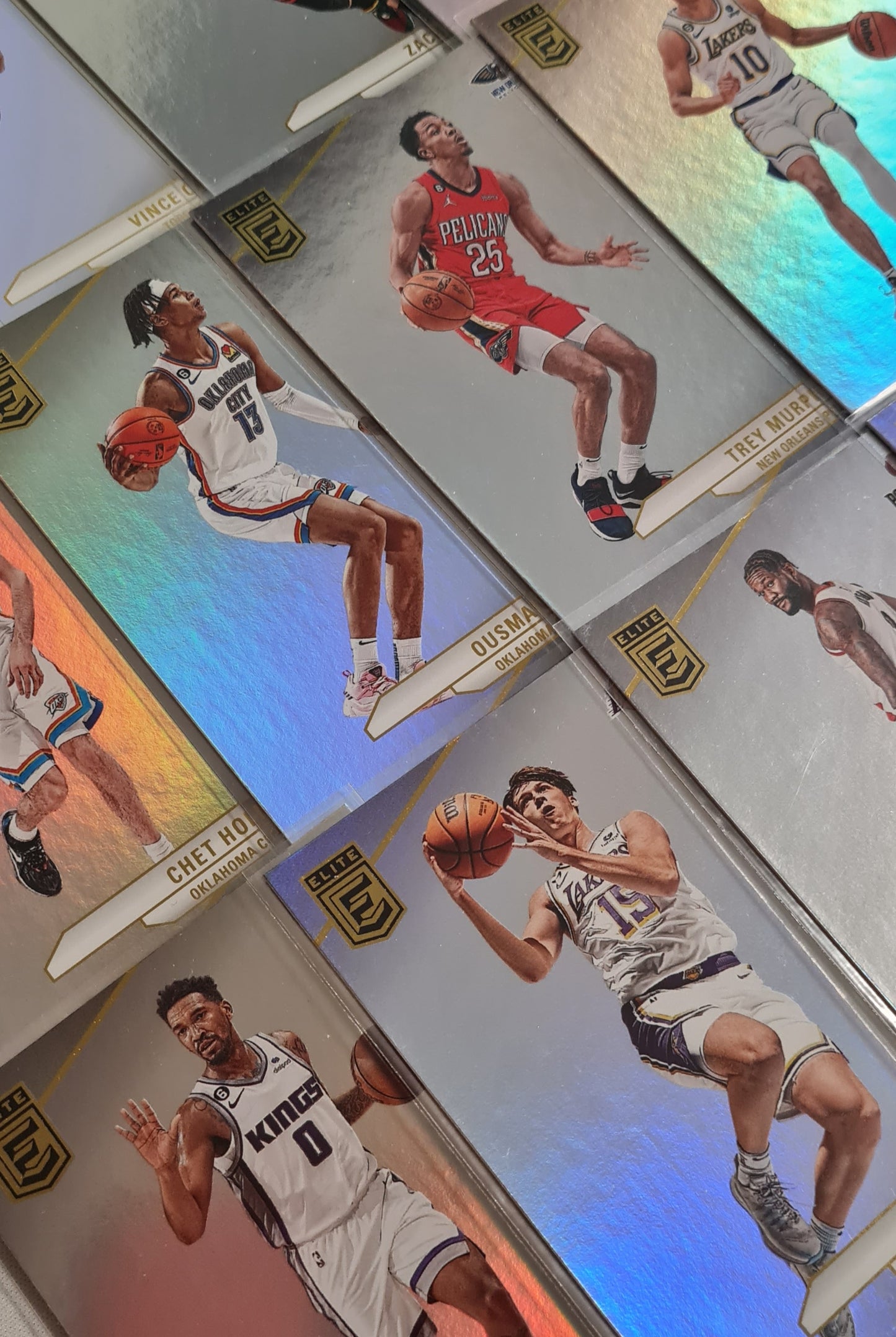NBA Basketball Lot (28 Cards) - 2023/24 Panini Donruss Elite Basketball - Different teams