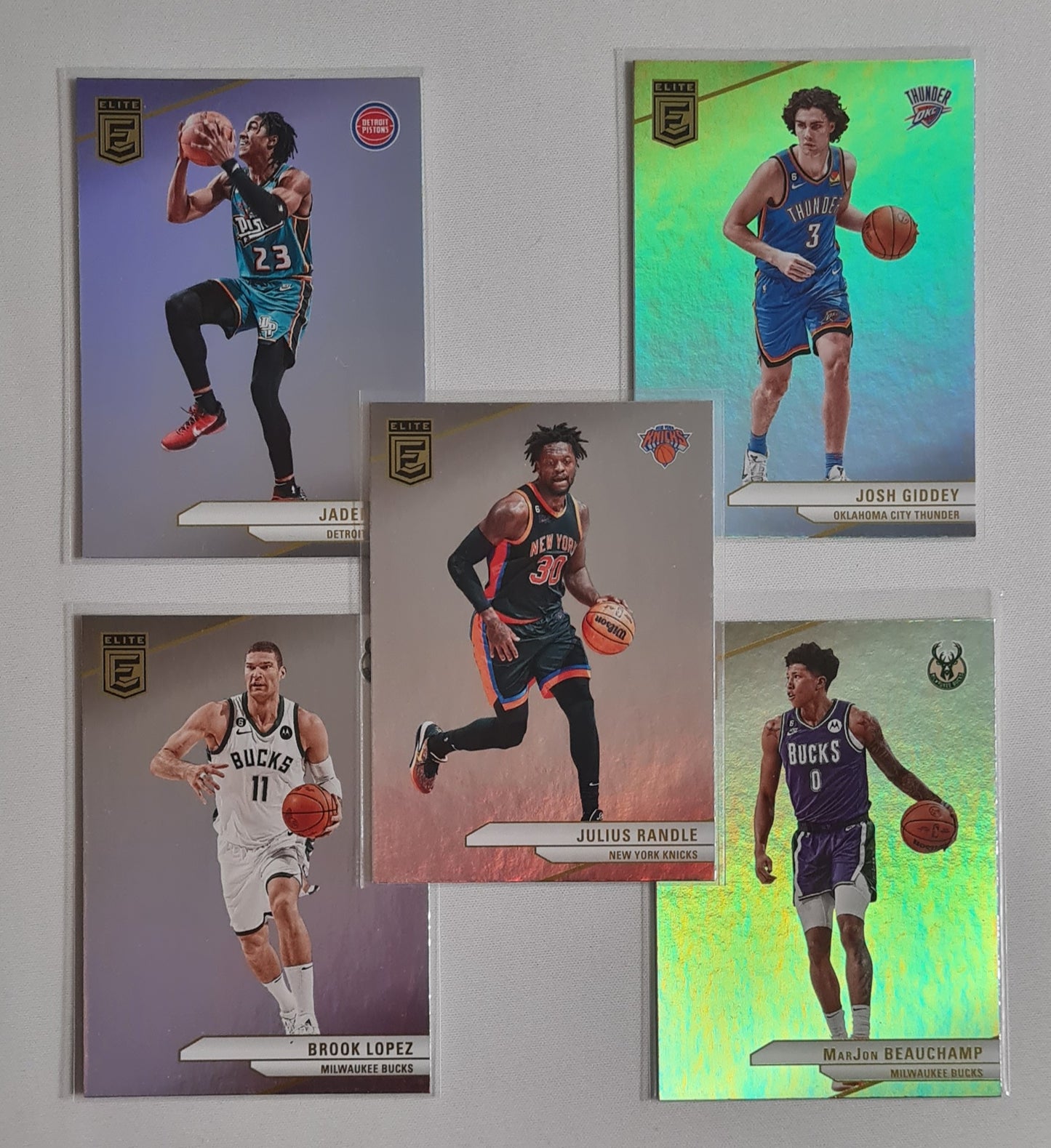 NBA Basketball Lot (28 Cards) - 2023/24 Panini Donruss Elite Basketball - Different teams