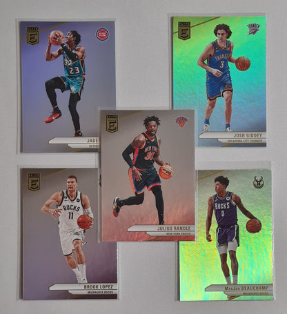 NBA Basketball Lot (28 Cards) - 2023/24 Panini Donruss Elite Basketball - Different teams