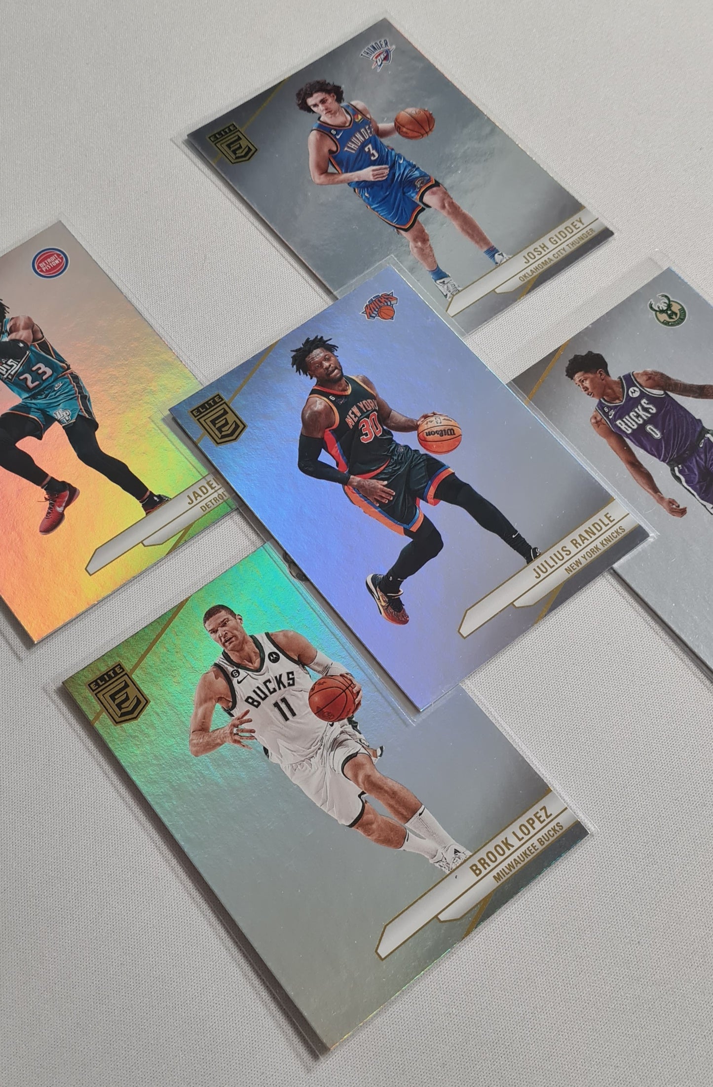 NBA Basketball Lot (28 Cards) - 2023/24 Panini Donruss Elite Basketball - Different teams