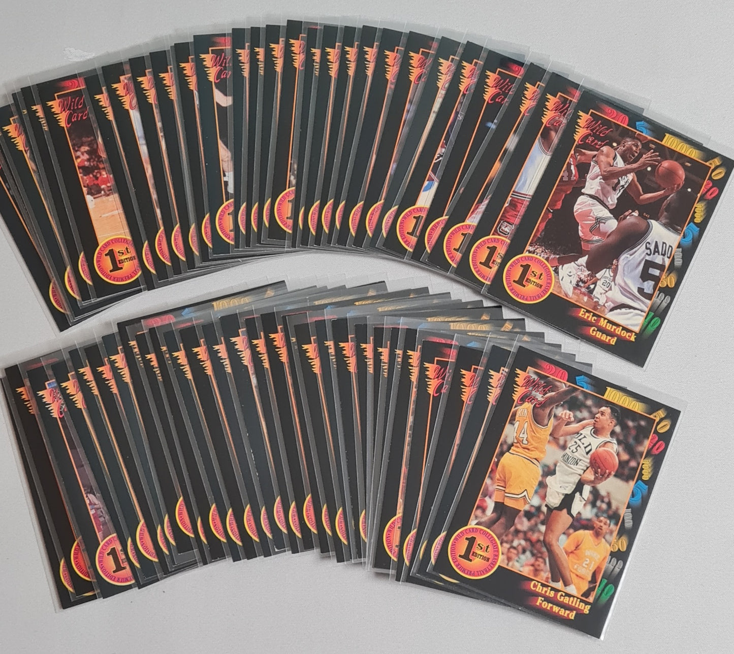 NBA Basketball Lot ( 56 Cards) - 1994 Premiere Basketball Presents: Bird vs Barley Career Set/Cards by Ted Williams