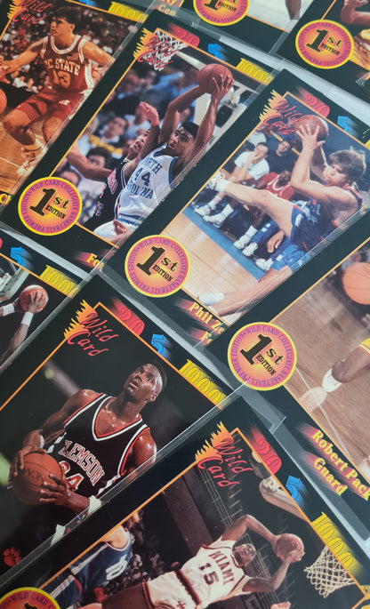 NBA Basketball Lot ( 56 Cards) - 1994 Premiere Basketball Presents: Bird vs Barley Career Set/Cards by Ted Williams