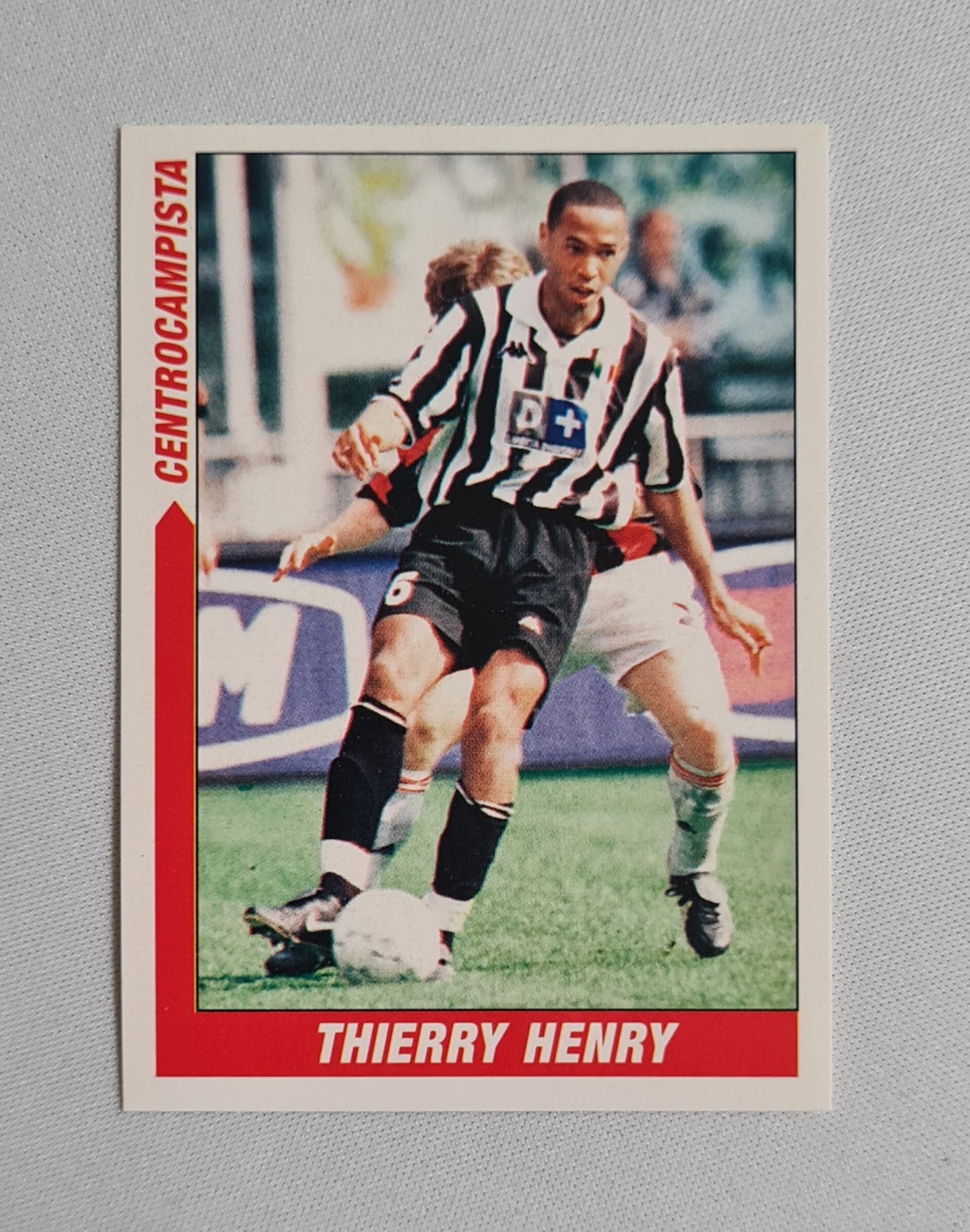 Thierry Henry - 2000 Panini Sticker Italy Modena SuperCalci 2000 #97