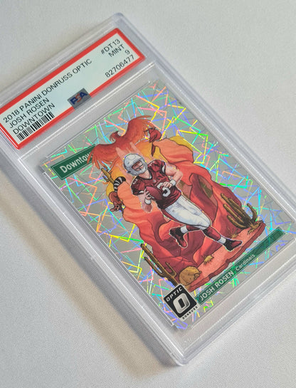 Josh Rosen - 2018 Panini Donruss Optic DownTown #DT13 PSA 9 MINT