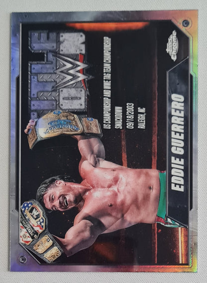 Eddie Guerrero - 2025 Topps Chrome WWE Title Down #TT-EDG