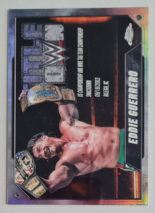Eddie Guerrero - 2025 Topps Chrome WWE Title Down #TT-EDG